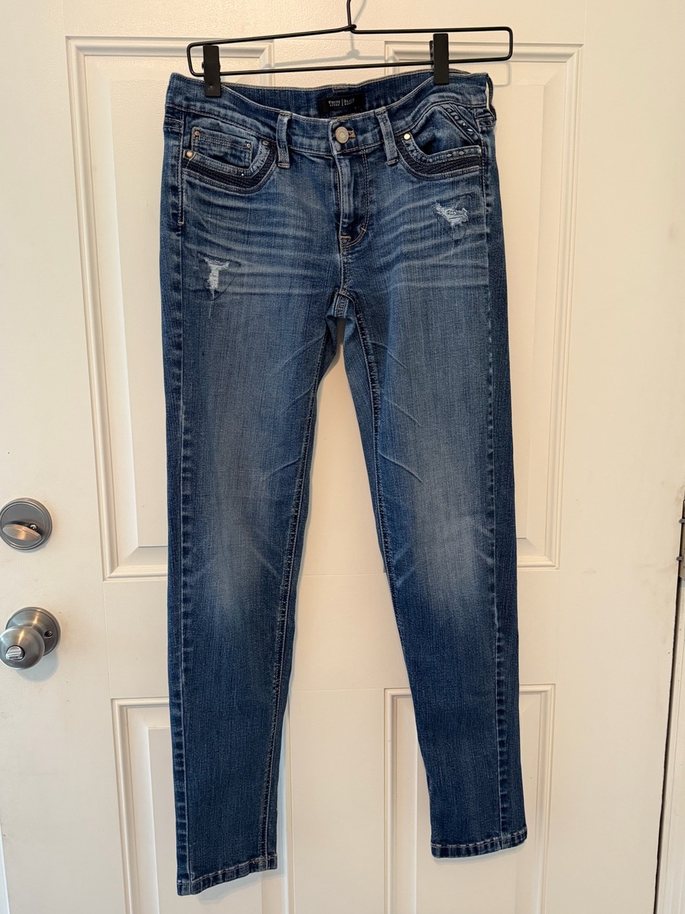 White House black market distressed jeans